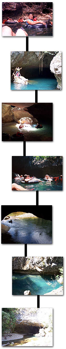 cave tubing belize